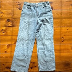 Universal Thread Blue Flare Wide Leg Denim